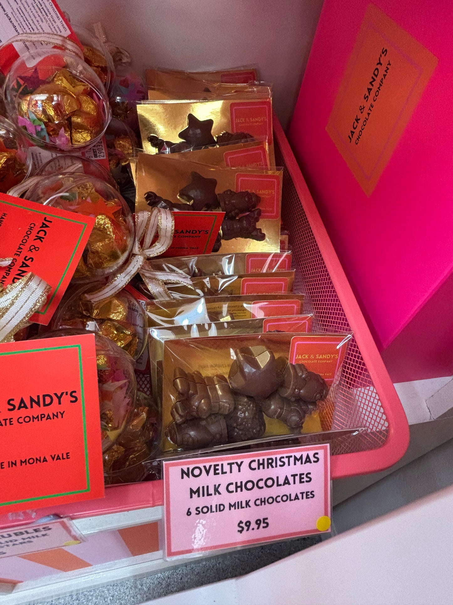 Novelty Christmas Chocolates