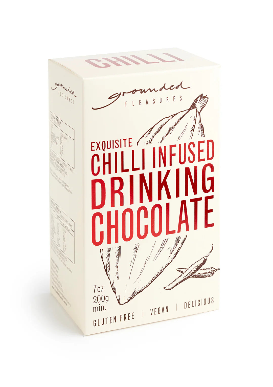 Grounded Pleasures - Exquisite Chilli Drinking Chocolate