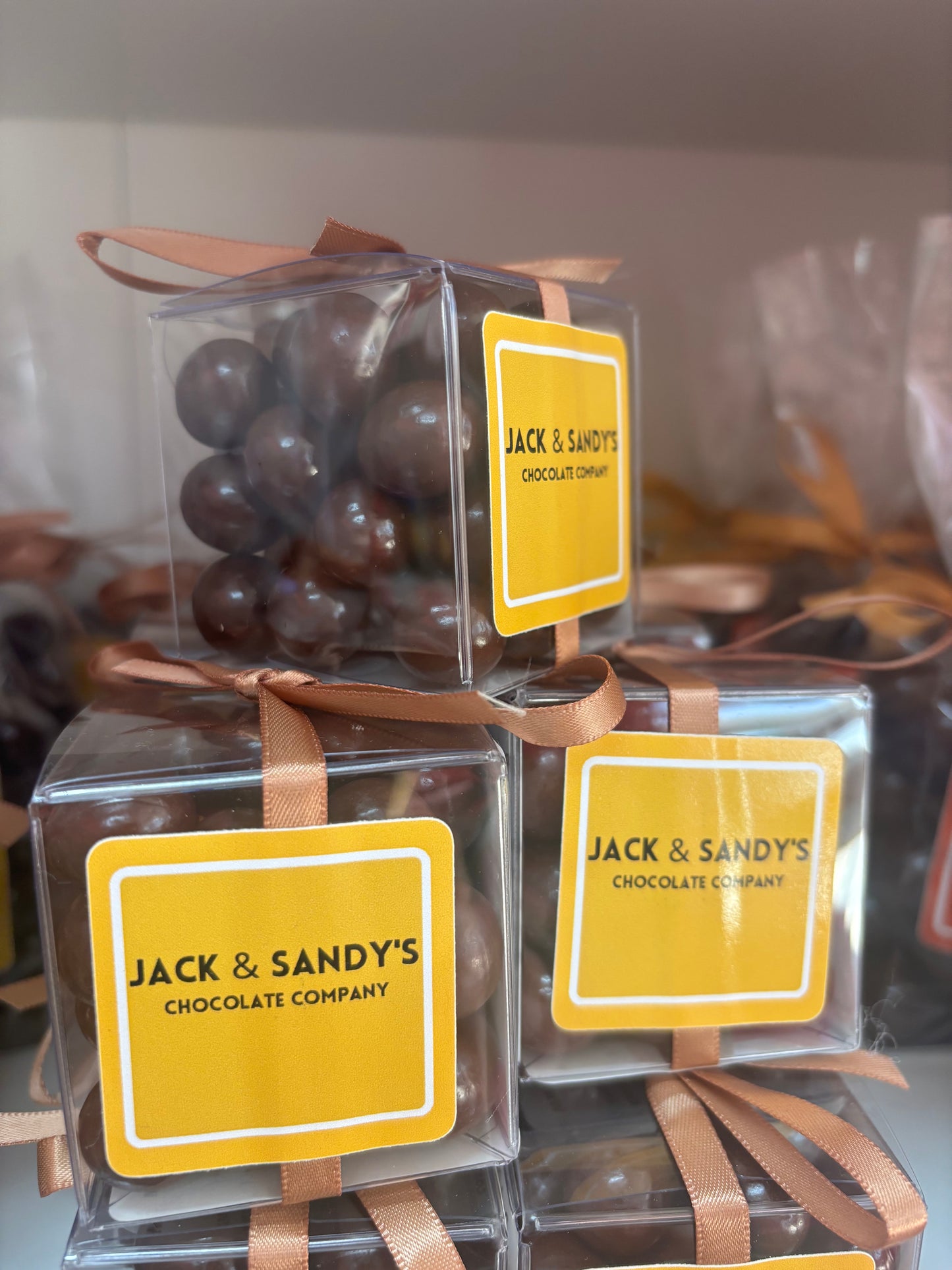 Dark Chocolate Coffee Beans