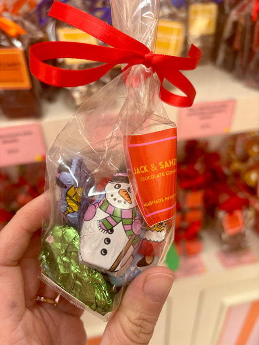 Christmas Foiled Milk Chocolates