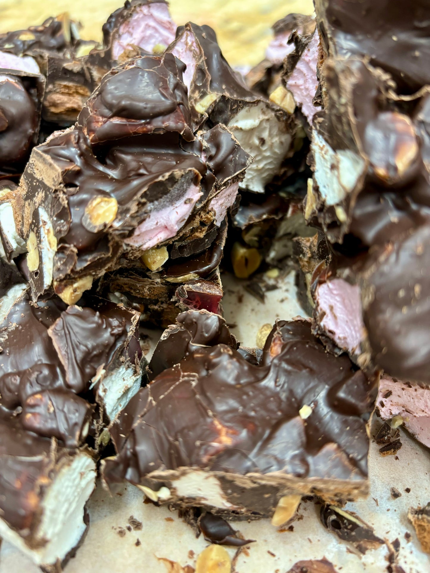 Dark Chocolate Rocky Road