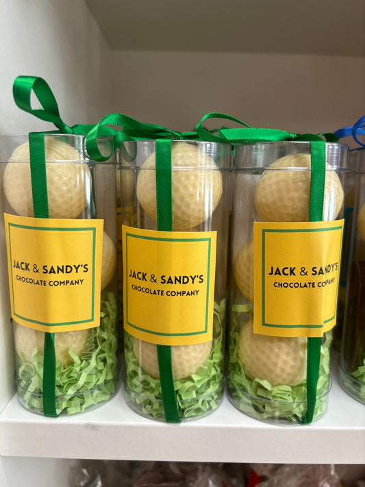 White Chocolate Golf Balls