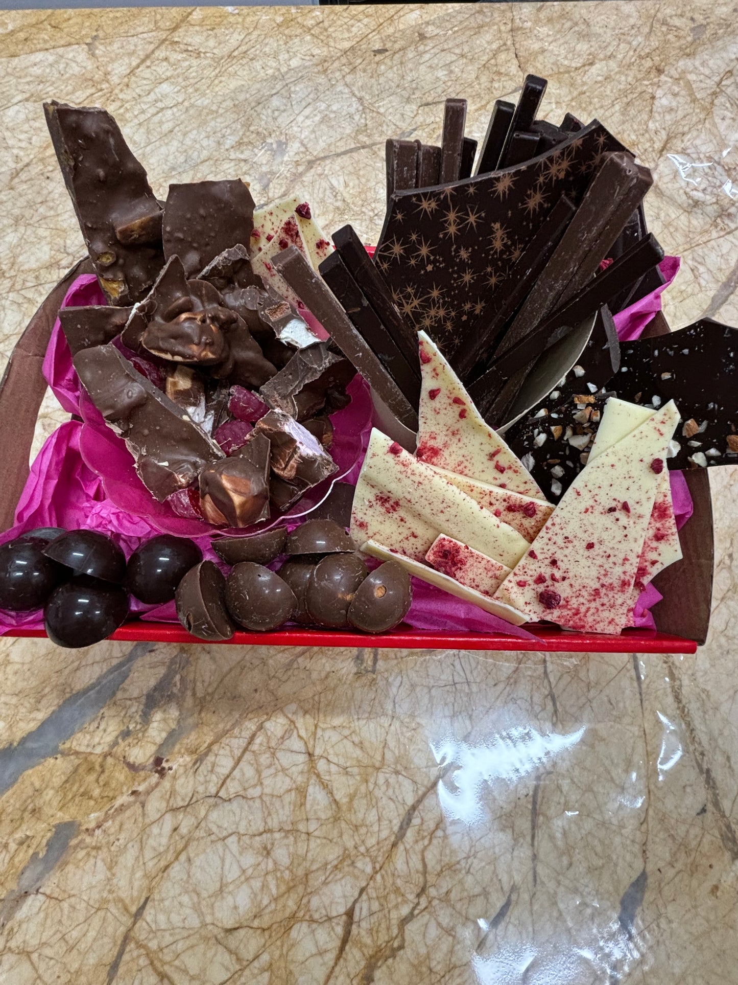 Fresh Chocolate Platter