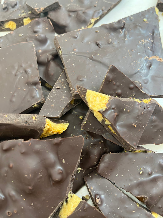 Dark Chocolate with Honeycomb Crunch